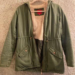 Green Utility Style Jacket